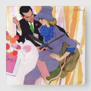 Horloge Carrée Le mariage n'est pas pour moi