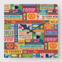 Le Motif de camion Foodie de Cookie Monster