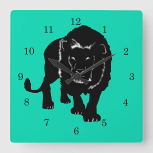Horloge Carrée Le Mur de Custom