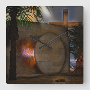 Horloge Carrée Le tombeau