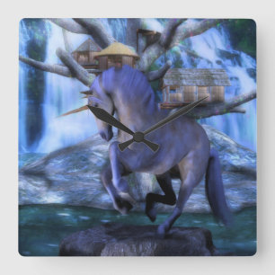 Horloge Carrée Le Treehouse