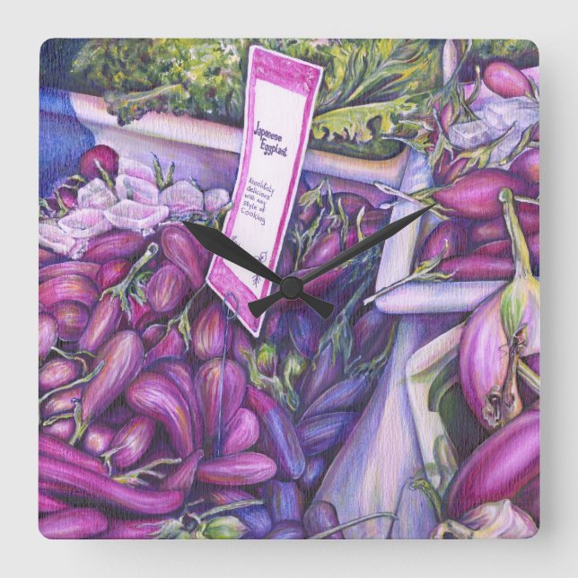 Horloge Carrée Le Whisk Well pour la soupe de baleine (Recto)