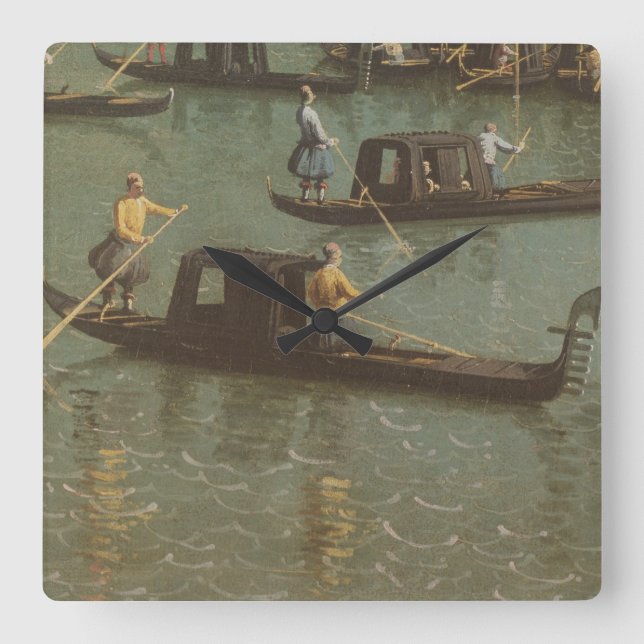 Horloge Carrée L'entrée du Grand Canal (Recto)