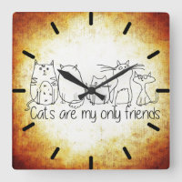 Les chats sont mes seuls amis