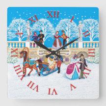 Les femmes et les hussards se promènent dans le pa