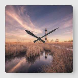 Horloge Carrée Les phares   Bodie Island Outerbanks