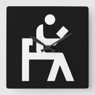 Horloge Carrée Library Reading Room