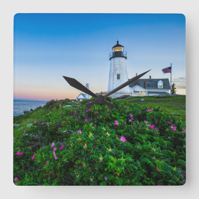Horloge Carrée Lighthouses | Point Lighthouse Bristol (Recto)