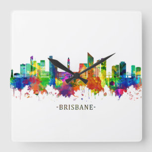 Horloge Carrée Ligne aérienne australienne de Brisbane