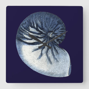 Horloge Carrée L'indigo écosse VII