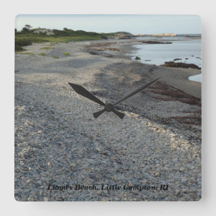 Horloge Carrée Lloyd's Beach, Little Compton, RI
