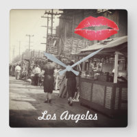 Los Angles California 1935, rue Olivera Photo