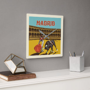 Horloge Carrée Madrid, Espagne