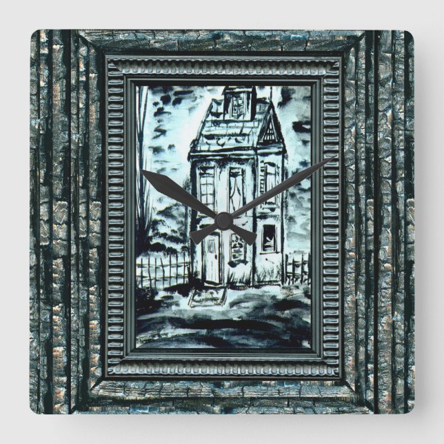Horloge Carrée Maison de la tromperie (Recto)