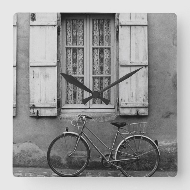 Horloge Carrée Marans Vélo de Charentes (Recto)