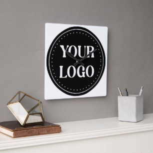 Horloge Carrée Mariage sur mesure, Élégant, Cadeaux Anniversaires