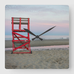 Horloge Carrée Massachusetts, Gloucester, plage de Good Harbor