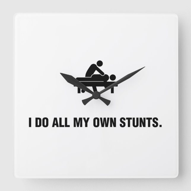 Horloge Carrée Massage (Recto)