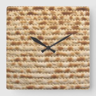 Horloge Carrée Matzah