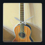 Horloge Carrée Meilleur bassiste<br><div class="desc">Cette oeuvre de guitare vintage est adaptée aux joueurs de guitare qui aiment jouer de la guitare. elle peut être offerte en cadeau à un petit ami, une petite amie, ou un papa pour un anniversaire, une fête des pères ou une Saint-Valentin. Le design rétro présente le meilleur bassiste cool...</div>