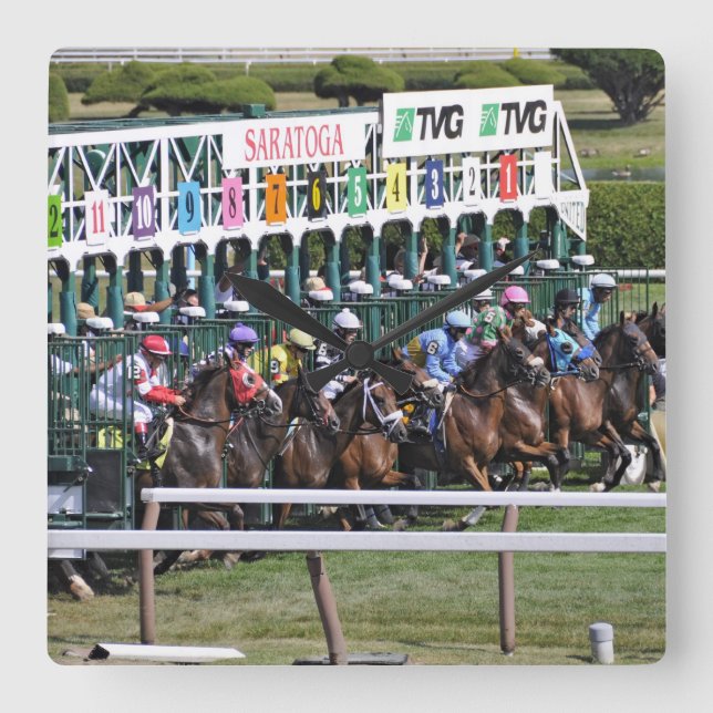 Horloge Carrée Mellon Turf (Recto)