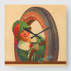 Horloge Carrée Miles Lotta no. 1 - 1920s Kelly-Springfields m