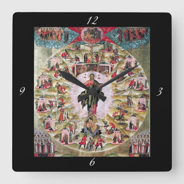 Horloge Carrée Ministère des Apôtres (Recto)