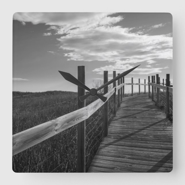 Horloge Carrée Minnesota, Duluth, Park Point, Boardwalk (Recto)
