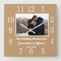 Moderne Photo de 5ème Anniversaire de Mariage Bois