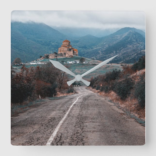 Horloge Carrée Monastère de Jvari Géorgie (Recto)