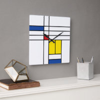 Mondrian II Minimum De Stijl Modern Art Design