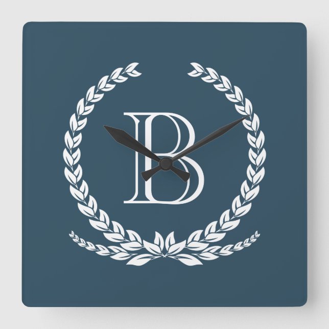 Horloge Carrée Monogram design (Recto)