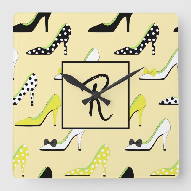 Horloge Carrée Monogram Stylish (Recto)