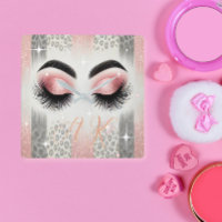 Monogramme de Parties scintillant rose glam