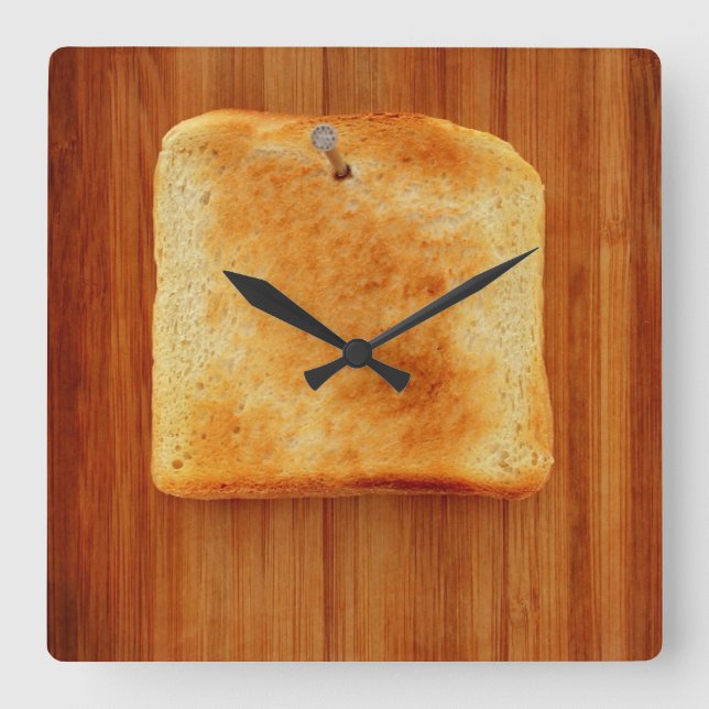 Horloge Carrée Montre de cuisine (Recto)
