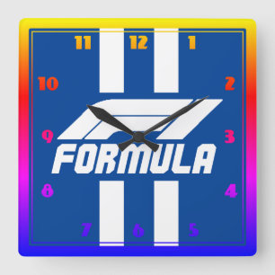 Horloge Carrée Montre Formula