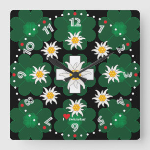 Horloge Carrée Montre suisse svizzera svizra