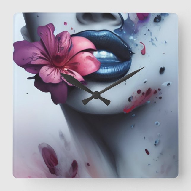 Horloge Carrée Montres (Recto)