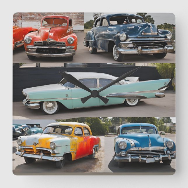 HORLOGE CARRÉE MONTRES MURALES (Recto)