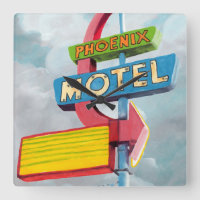Motel de Phoenix d'aquarelle