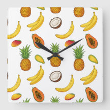Motif de fruits tropicaux