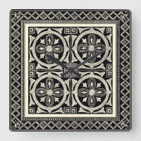 Motif Mandala noir et blanc par Vision Studio
