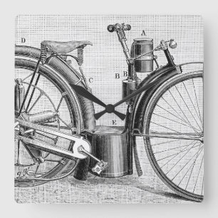 Horloge Carrée Moto de millet, 1895