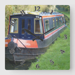 Horloge Carrée Narrowboat on British Inland Waterways System