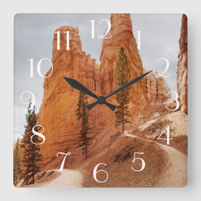 Horloge Carrée Navajo Loop Trail, Bryce Canyon (Recto)