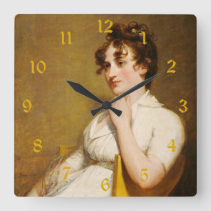 Horloge Carrée Nelly Grandgirl du président Washington