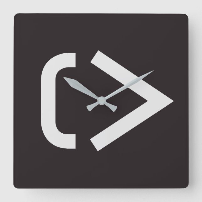 Horloge Carrée NEu Tymes clock (Recto)