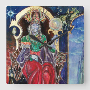 HORLOGE CARRÉE NEUROMANCER