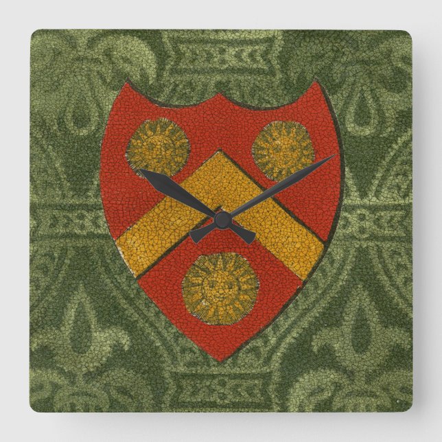 Horloge Carrée Noble Crest V (Recto)