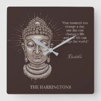 Nom et texte personnalisés Citation Bouddha